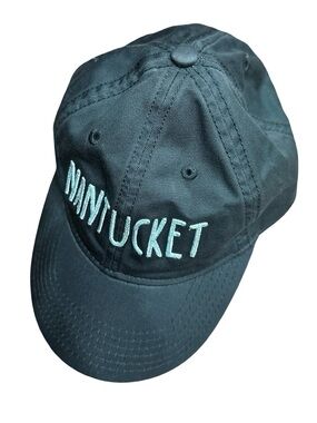 LEGACY Green Blue Nantucket Spellout Embroidered Ball Cap O/S Adjustable